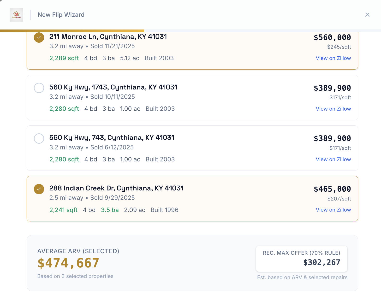 After Renovation Value Calculator